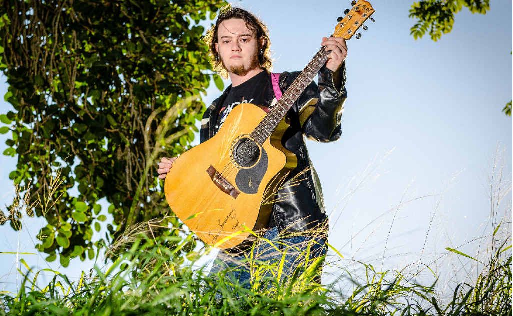 ECLECTIC SOUNDS: Local musician TJ Hollis from duo Rule 34 will perform at this weekend’s El Grande Festival in Gladstone. ECLECTIC SOUNDS: Local musician TJ Hollis from duo Rule 34 will perform at this weekend’s El Grande Festival in Gladstone.